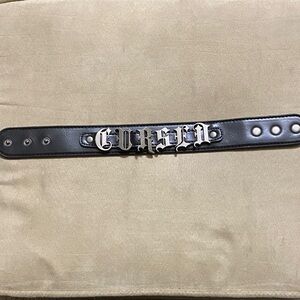 NWOT KILLSTAR Cursed Choker Black